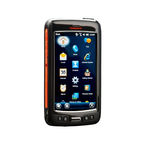Honeywell 70E-LG0-C111XE2 Series Dolphin 70E Mobile Computer, 802.11A/B/G/N, Bluetooth, Software Definable Radio (GSM + CDMA, Voice + Data), GPS, Camera, Imager, Extended Battery, Black