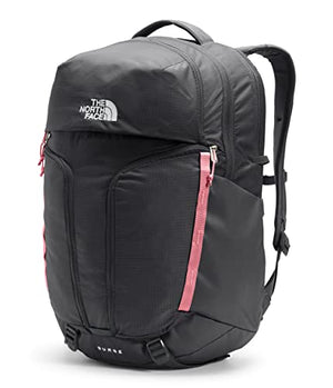 The North Face Women's Surge Commuter Laptop Backpack, Asphalt Grey/Slate Rose, One Size