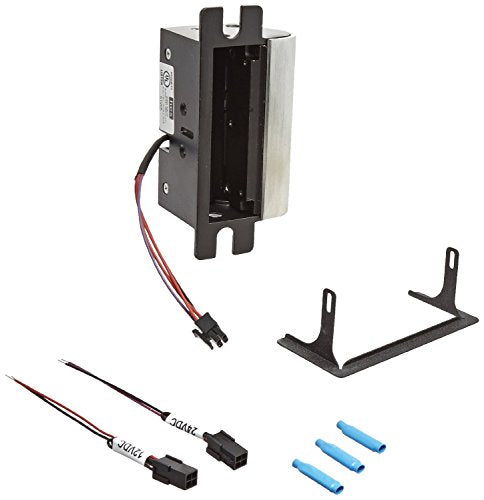 HES 1006 Series Stainless Steel Strong and Versatile Internally Mounted Electric Strike Body with Fail Safe, Satin Stainless Steel Finish (2 Pack)