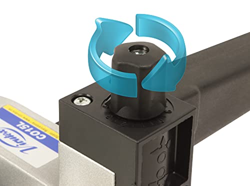 Virutex C015L Portable Handheld Plastic, Laminate, Melamine and Wood Veneer Slitter and Cutter with Micrometric Measure, Clean Cut and No Waste, Straight Stripe Guide Quick Easy Adjustment and Lightweight ‎3.37 lb