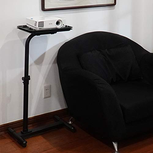 FAiruo Multifunction Stand Up Lectern with Projector Stand - Height Adjustable, Black - (Size: 40*30cm) (45*35cm)
