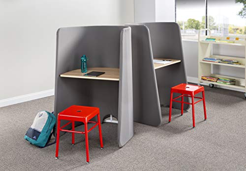 Safco Roam Personal Workstation, Dark Gray