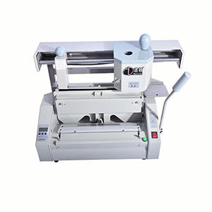 A4 Manual Hot Glue Book Binder Machine with Milling Cutter Wireless Book Binding Machine for Binding Books Albums Notebook with 1 Pound Glue Pellets