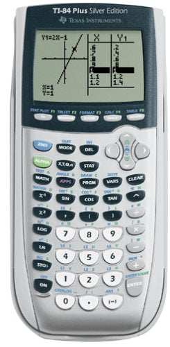 Texas Instruments TI-84 Plus Silver Viewscreen Calculator
