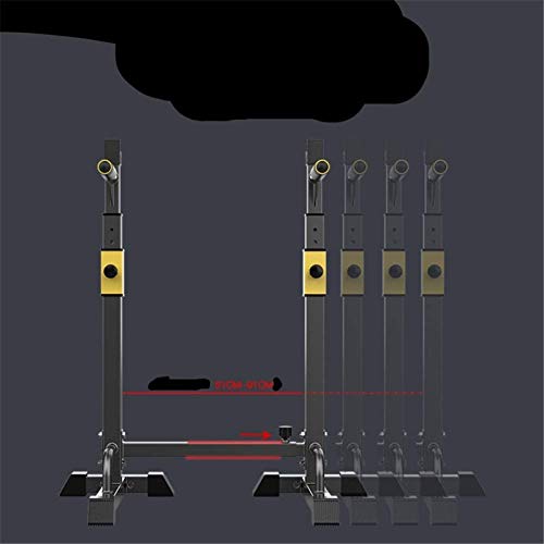 ZXNRTU Strength Training Equipment Strength Training Dip Stands Adjustable Power Tower Adjustable Height 90cm - 140cm Multi Function Pull Up Station for Strength Training Full Body Strength Training