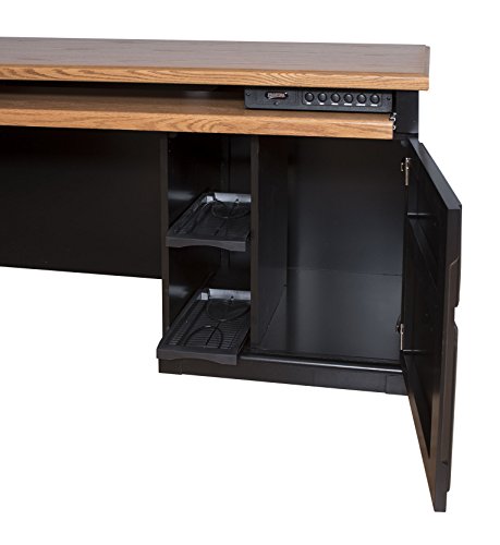 kathy ireland Home by Martin Southampton Right L-Shaped Desk