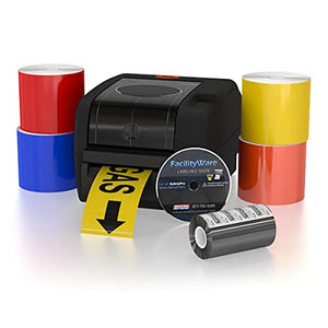 SafetyPro 300 Industrial Label Printer with Supplies by SafetyPro