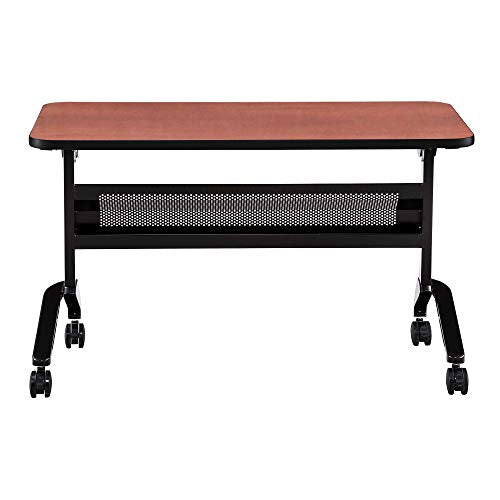 Safco Products Flip-N-Go Training Table, Biltmore Cherry