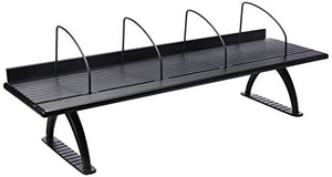 Safco Products 3603BL Wood Desk Riser, 42"W, Black