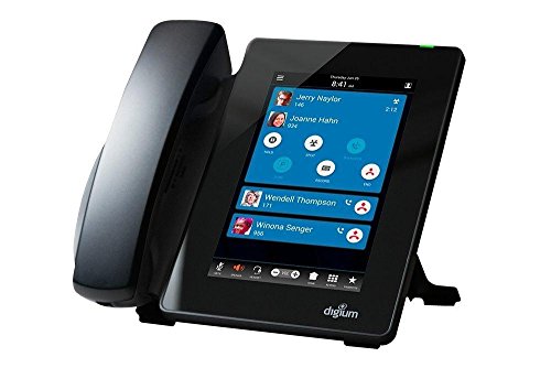 Digium D80 IP Phone with HD Voice, Gigabit, 7.0 Inch Color Display, Capacitive Touch