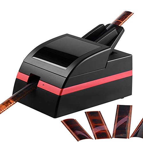 Pacific Image PowerFilm Automatic 35mm Film Scanner - Batch scanning up to 10 Film Strips (6 Frames) at Once, 3-line RGB Linear CCD Sensor, 24MP, 48-bit