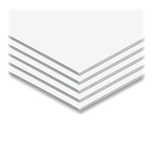 ELMERS Foam Board, White Surface with White Core, 30 X40, 25 Boards/Carton (950510)