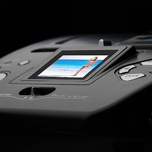 CENAP Digital Photo Film Scanner, 16 MP Slide Negative Scanner with 8.1 Mega Pixels Sensor
