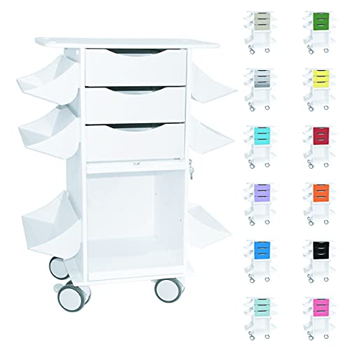 TrippNT Core CL Cart with White Drawers