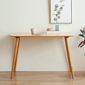 Computer Desk, Bamboo Home Office Writing Desk, Modern Simple PC Table, Workstation for Home/Office, Easy to Assemble, Long: 80/100/120cm (Size : 100x60x76cm)