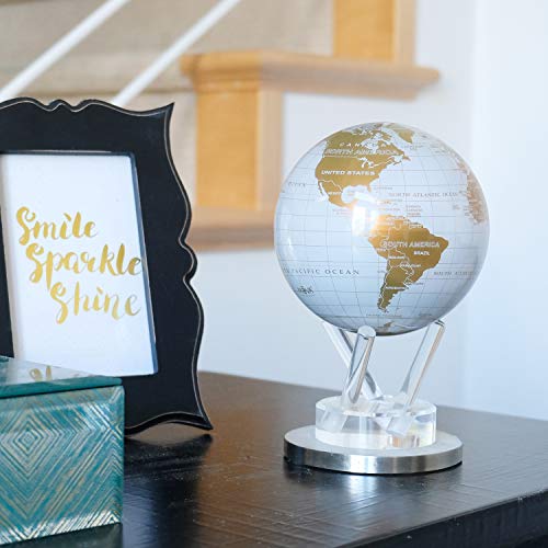 MOVA Globe 4.5" White and Gold