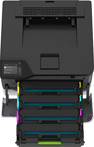 Lexmark C3426dw Color Laser Printer with Interactive Touch Screen, Full-Spectrum Security and Print Speed up to 26 ppm (40N9310),White,Small (Renewed)