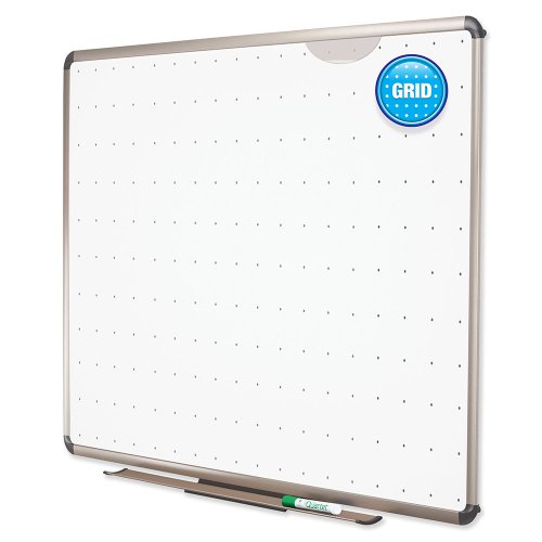 Quartet Euro Prestige Total Erase Boards, 6 x 4 Feet, Aluminum and Titanium Finish Frame (TE567T)