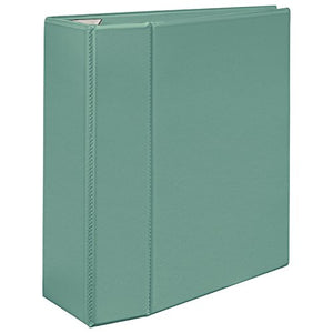 Avery Heavy-Duty View Binder with 5 inch One Touch EZD Rings, Sea Foam Green, 1 Binder (79348)