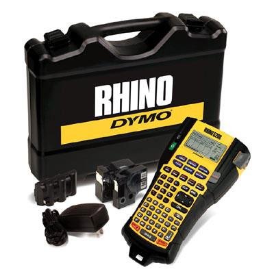 DYMO - Rhino 5200 Industrial Label Maker Kit, 5 Lines