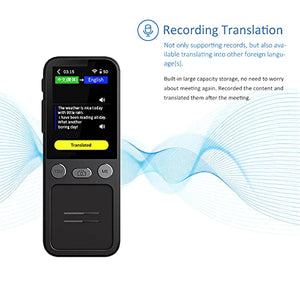 UsmAsk Portable Foreign Language Translator Device - Instant Two-Way Voice Interpreter