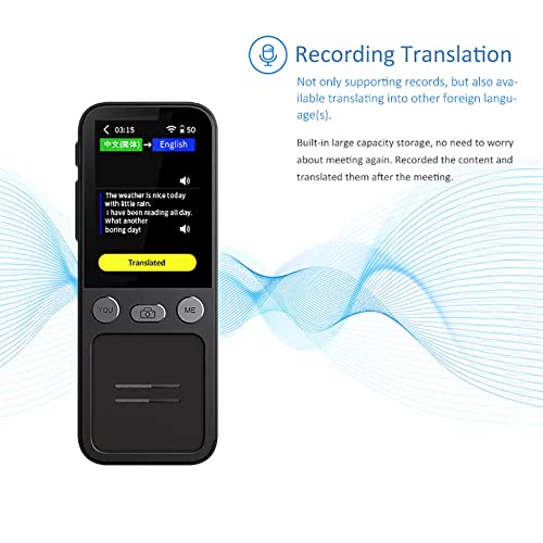 inBEKEA Portable Foreign Language Translators Device - Two Way Instant Voice Interpreter