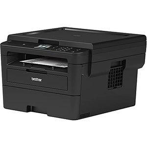 Brother HL-L2395DWA All-in-One Wireless Monochrome Laser Printer with Scanner and Copier for Home Office - 36 ppm, 2400 x 600 dpi, 250-sheet, Auto Duplex Printing, NFC, Hi-Speed USB, Printer Cable