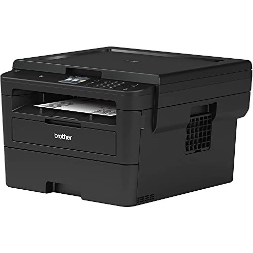 Brother HL-L2395DW Monochrome Laser Wireless All-in-One Printer with Convenient Flatbed Copy & Scan, Automatic Duplex Printing, 2.7" Color Touchscreen, 36ppm, 2400 x 600 dpi, Broage Printer Cable