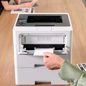Brother HL-L5210DWT Monochrome Laser Printer with Dual Trays, Wireless Networking, Duplex Printing