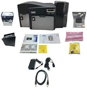 FARGO DTCii DTC4250e Dual Sided Mag Encoder Color Card Printer FD/DH/MG/5121/CS
