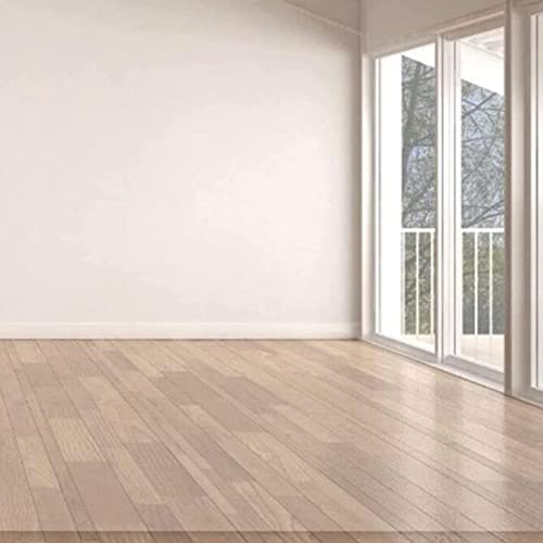 HOBBOY Transparent Vinyl Hard-Floor Chair Mat for Hardwood Floors