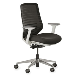 Branch Ergonomic Chair - Adjustable Lumbar Support, Breathable Mesh Backrest - Black