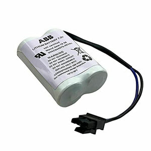 None (Pack of 5) 3HAC044075-001/01 7.2V 3600mAh Lithium Battery for ABB Robot CPU SMB ABBTA521 ABB3HAC16831-1