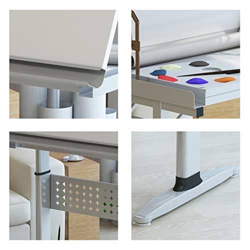 Tiltable Desk,with Adjustable Height for Art Design Drawing Writing Painting Crafting Drafting Work and Study