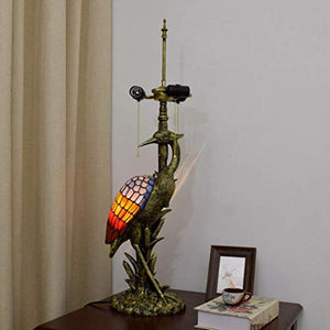 MaGiLL Vintage Style Tiffany Desk Lamp 17 Inches