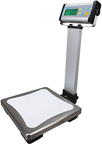 Adam Equipment CPWplus 35P Pillar Display Bench Scale, 75lb/35kg Capacity, 0.02lb/10g Readability