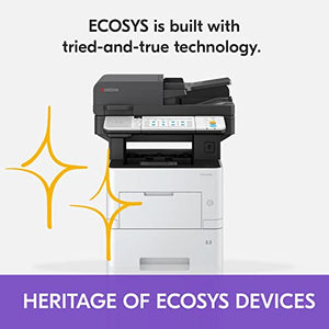 KYOCERA ECOSYS MA5500ifx Monochrome Laser Printer, 57 ppm, 1200 dpi, Gigabit Ethernet, 7" Touchscreen Panel