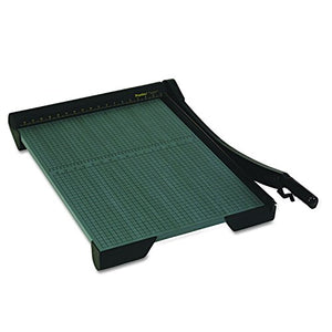 Martin Yale W24 Premier GreenBoard Wood Series Paper Trimmer, 24" Cutting Length, 20 Sheets Capacity, Ergonomic Soft-grip Handle