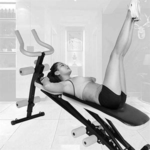 DSWHM Safety Comfortable Adjustable Fitness Benches Strength Training Equipment Adult Abdomen Machine Sit-up Chair Weightlifting Dumbbell Bench Indoor Fitness Equipment