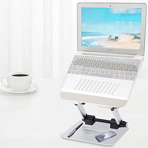 YFSDX Aluminum Laptop Support, Laptop Lifting Board Computer Portable Support Cooling Riser Support Accessories