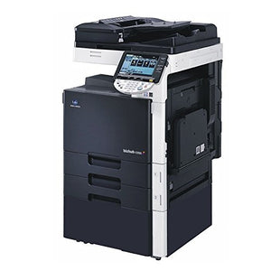 Konica Minolta BizHub C223 Tabloid-Size Monochrome Laser Multifunction Printer - 22ppm, Copy, Print, Color Scan, Standard Duplex, 2 Trays, Cabinet