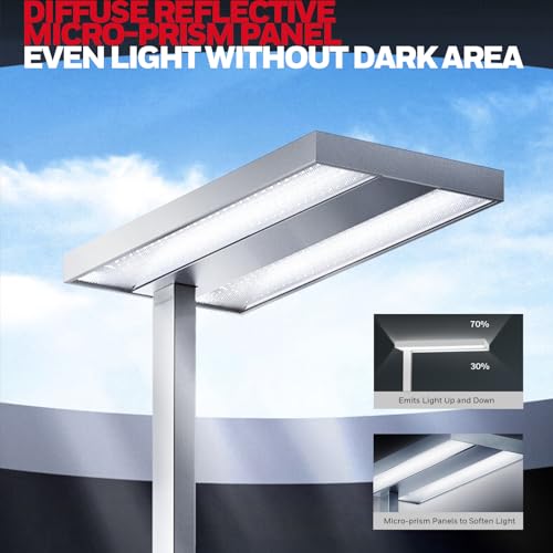 Honeywell 100W LED Floor Lamp for Office - Dimmable Natural Daylight - HWL-02E Pro