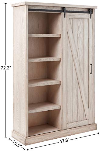 Martin Furniture Avondale Bookcase, White