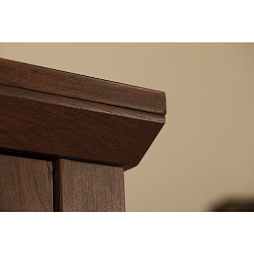 Yorktown Corner Desk with Hutch and Bookcase