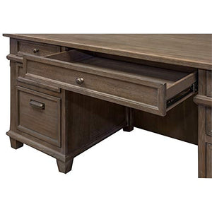 Martin Furniture IMCA720 Carson Desk, 72", Brown