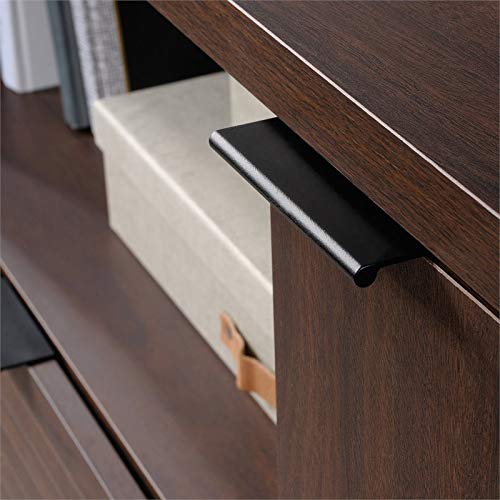 Sauder Englewood File Credenza, Spiced Mahogany Finish