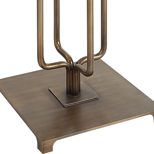 Uttermost 30148 Link Floor Lamp - 1 Light, 67" Tall x 19" Wide