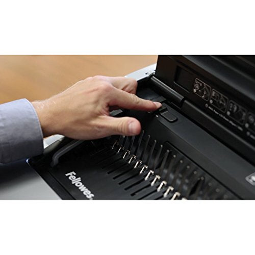 Fellowes 5218301 Galaxy 500 Electric Comb Binding System, 500 Sheets, 19 5/8x17 3/4x6 1/2, Gray