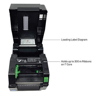 TSC - B08GBF6X5Y TE210 Desktop Thermal Label Barcode Printer - 4.25", 203 dpi - Bluetooth 4.0