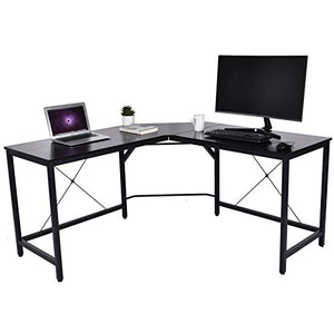 Beeant L Shaped Desk L Shaped Gaming Desk Home Office Desk Corner Computer Desk Gaming Table Workstation for Home Office Study